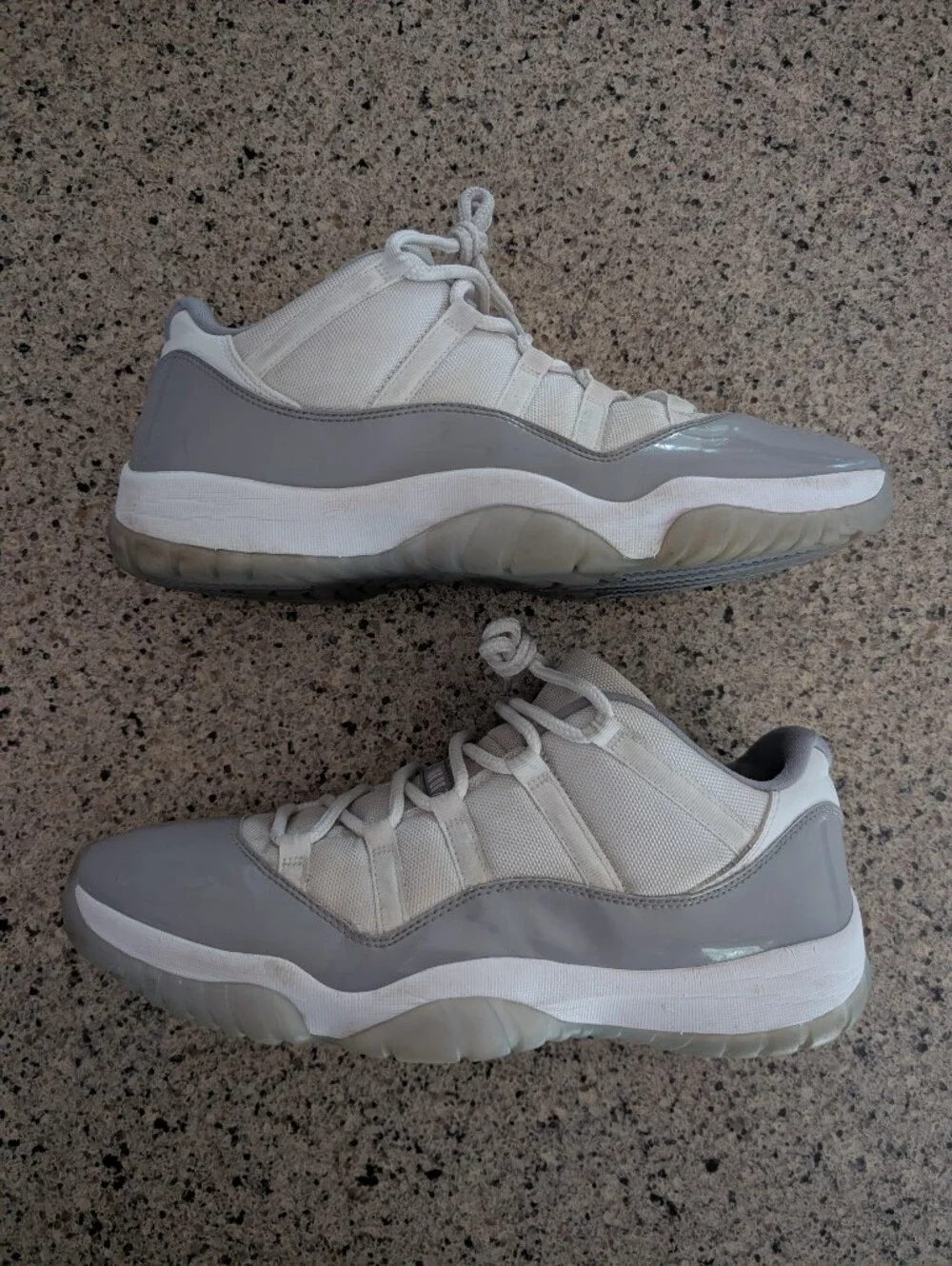 Air Jordan Retro XI 11 Low OG Cement Grey Size 14